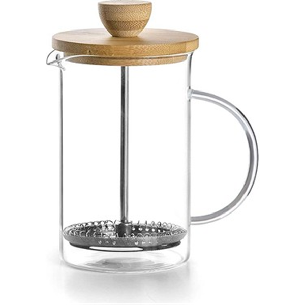 Süzgeçli Çay Kahve Kupası French Press 350 ml